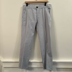 Women’s Current Elliot light blue career style khaki slacks pants size 28